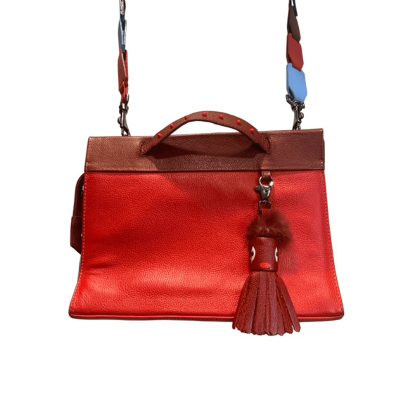 Min & Mon Small red Vali crossbody - Picture 5 of 11